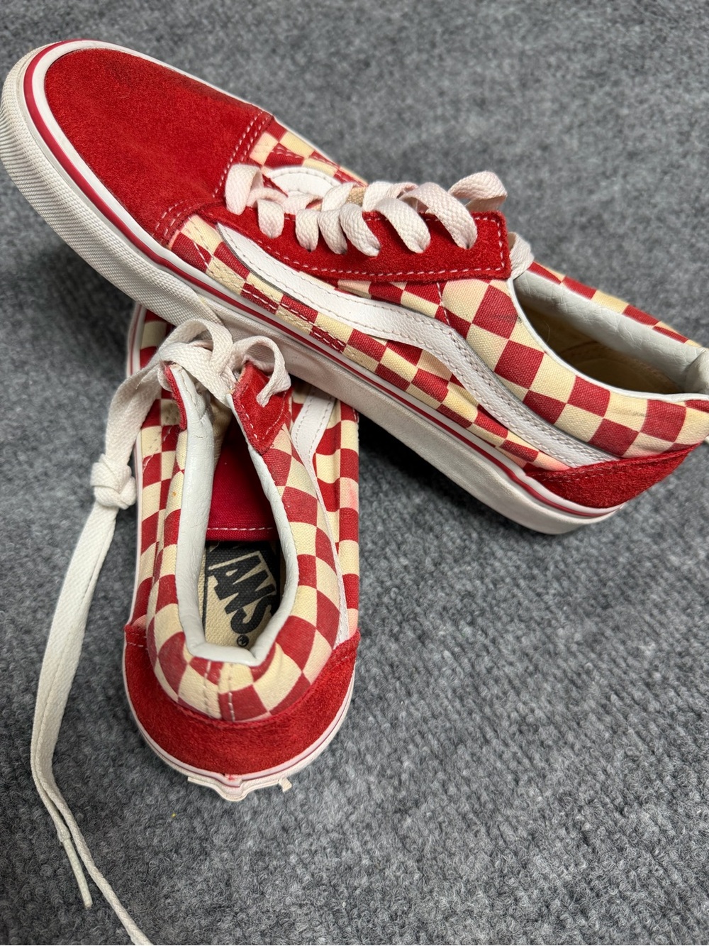 Checkered Vans